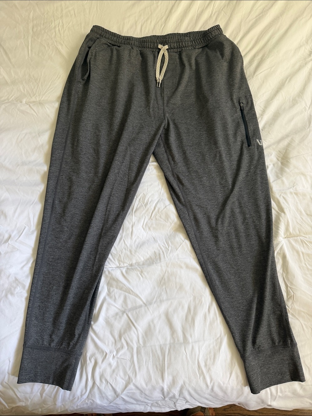 Vuori Men's Charcoal Gray Performance Joggers
